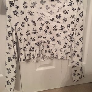 Long Sleeve Crop Top